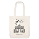 BERLIN-recycelter Heavyweight Stoffbeutel - Naturweiß