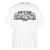 Berliner Spruch-FISIMATENTEN-Oversized Unisex Bio T-Shirt - Weiß