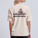 BERLINER LATSCH UND BOMMEL - Unisex Oversize Bio-T-Shirt - Naturweiß