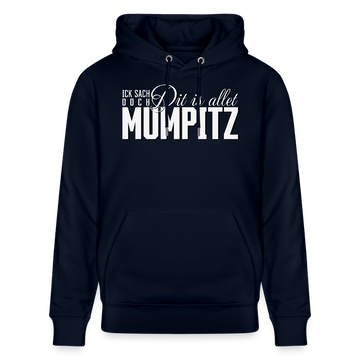 MUMPITZ-Unisex Bio-Hoodie-dunkel - Navy
