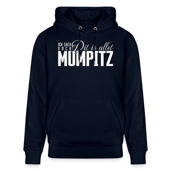 MUMPITZ-Unisex Bio-Hoodie-dunkel - Navy