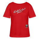 KIEKSTN SO? Rundhals Frauen Bio-T-Shirt - Rot