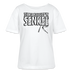JEH MIR NICH UFF'N SENKEL-Rundhals Frauen Bio-T-Shirt - Weiß