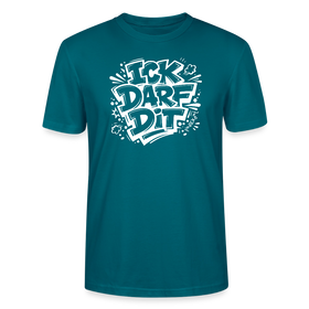 Dit Berlin Shirt-ICK DARF DIT-Unisex T-Shirt - Ozeanblau