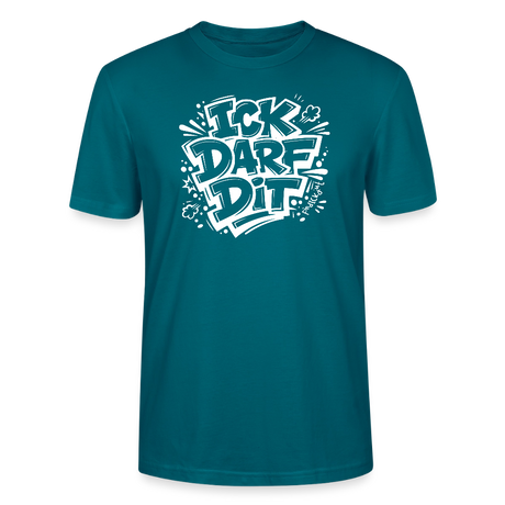 Dit Berlin Shirt-ICK DARF DIT-Unisex T-Shirt - Ozeanblau