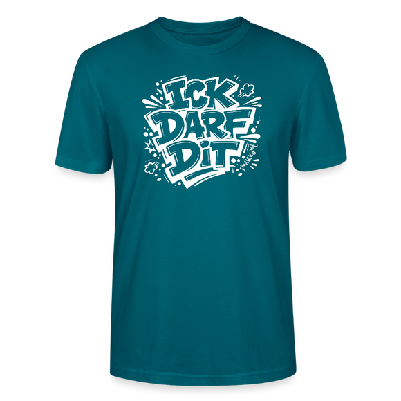 Dit Berlin Shirt-ICK DARF DIT-Unisex T-Shirt - Ozeanblau