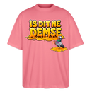 Berlin Shirt-Sommer-IS DIT NE DEMSE-Oversized Unisex Bio T-Shirt - Pink 