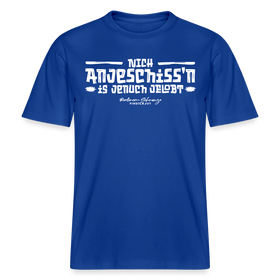Berliner Spuch-Berliner Lob-NICH ANJESCHISSN-RELAXED FIT Unisex Organic T-Shirt - Dunkelblau