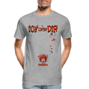 ICK LIEBE DIR-Männer Premium Bio T-Shirt - Grau meliert