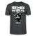 ICK MACH WAT ICK WILL-Unisex T-Shirt BIO IV - Anthrazit