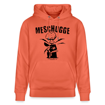 Dit is Berlin-MESCHUGGE - Unisex Bio-Hoodie - Hellrot