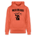 Dit is Berlin-MESCHUGGE - Unisex Bio-Hoodie - Hellrot