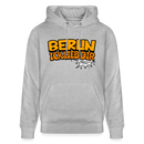 BERLIN ICK LIEB DIR - Unisex Bio-Hoodie - Grau meliert