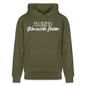 Wir sind die Geilsten-Unisex Bio-Hoodie II - Khaki Grün