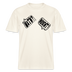 WATN? NÜSCHT!-Relaxed Fit Unisex Bio-T-Shirt - Naturweiß 