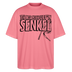 JEH MIR NICH UFFN SENKEL-Oversized Unisex Bio T-Shirt - Pink 