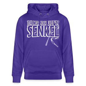 JEH MIR NICH UFFN SENKEL-Unisex Bio-Hoodie II - Purple Love 