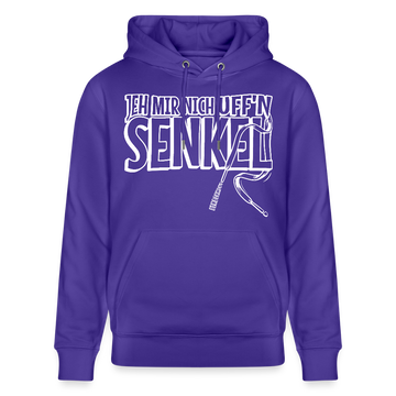 JEH MIR NICH UFFN SENKEL-Unisex Bio-Hoodie II - Purple Love 