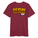 BERLIN ICK LIEB DIR - Bio Teenager T-Shirt - Burgunderrot