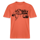 MACH 'N ABJANG- Berlin Shirt RELAXED FIT Unisex Organic T-Shirt - Hellrot