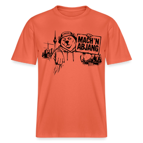 MACH 'N ABJANG- Berlin Shirt RELAXED FIT Unisex Organic T-Shirt - Hellrot