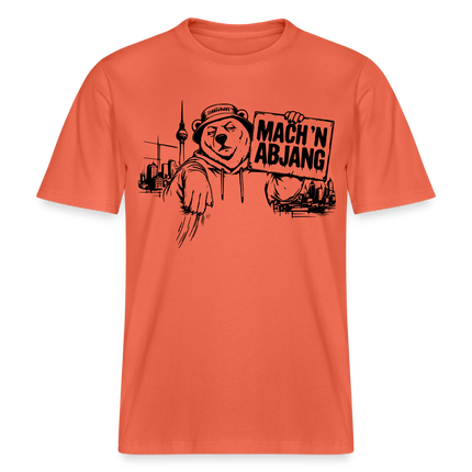 MACH 'N ABJANG- Berlin Shirt RELAXED FIT Unisex Organic T-Shirt - Hellrot