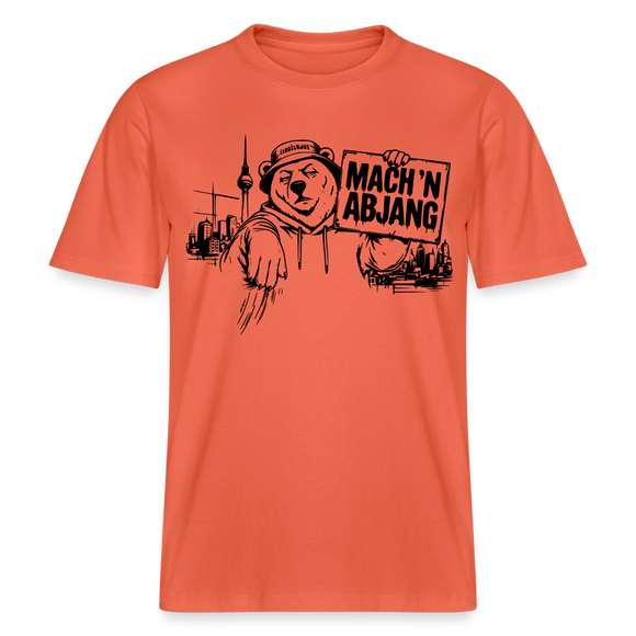 MACH 'N ABJANG- Berlin Shirt RELAXED FIT Unisex Organic T-Shirt - Hellrot