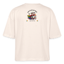 PRIDE 'REGENBOGENSCHAF'-Frauen Boxy Bio-T-Shirt - Naturweiß