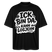 Berlin Shirt-ICK BIN DA KANN LOSJEHN-Oversized Unisex Bio T-Shirt - Schwarz