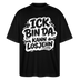Berlin Shirt-ICK BIN DA KANN LOSJEHN-Oversized Unisex Bio T-Shirt - Schwarz