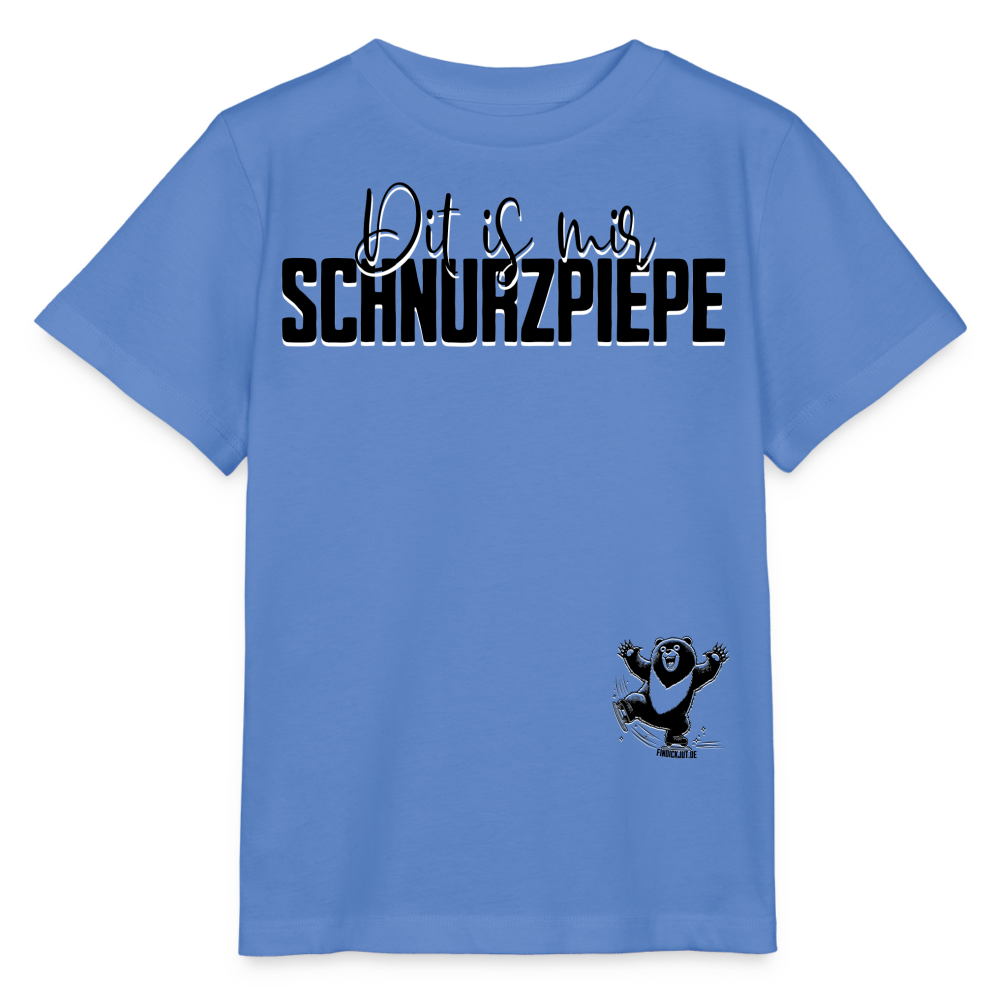 SCHNURZPIEPE - Kinder T-Shirt Bio - Blau