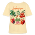 Berliner LAUBENPIEPER-Rundhals Frauen Bio-T-Shirt - Creme