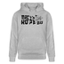 MACH N KOPP ZU-Unisex Bio-Hoodie - Grau meliert