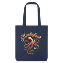 MUCKEFUCK - recycelter Heavyweight Stoffbeutel - melange Blue