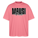 MAUSI UND MOTTI-Oversized Unisex Bio T-Shirt - Pink 