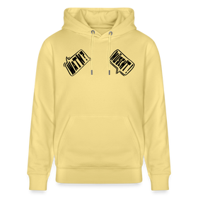 WATN? NÜSCHT!-Unisex Bio-Hoodie - Gelb Viva 