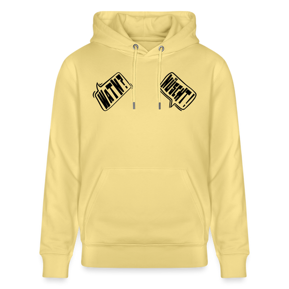 WATN? NÜSCHT!-Unisex Bio-Hoodie - Gelb Viva 