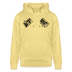WATN? NÜSCHT!-Unisex Bio-Hoodie - Gelb Viva 