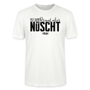 Berliner Spruch-NETT KANN ICK OOCH-Unisex T-Shirt BIO - Weiß