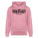 Berliner Spruch-NICH ANJESCHISSN-Unisex Bio-Hoodie - Lila Traum