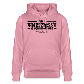 Berliner Spruch-NICH ANJESCHISSN-Unisex Bio-Hoodie - Lila Traum