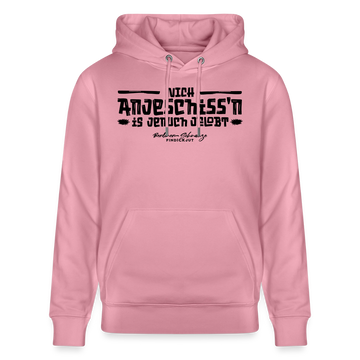 Berliner Spruch-NICH ANJESCHISSN-Unisex Bio-Hoodie - Lila Traum