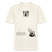 Dit Berlin Statement 'ICK LACH MIR N AST'-Relaxed Fit Unisex Bio-T-Shirt - Naturweiß