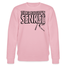 JEH MIR NICH UFFN SENKEL-Unisex Bio-Sweatshirt - Hellrosa