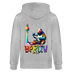 CSD BERLIN-Unisex Bio-Kapuzenjacke - Grau meliert
