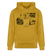 Berlin Souvenir mit echt Berliner Schnauze-NEESE-Unisex Bio-Hoodie - Ocker