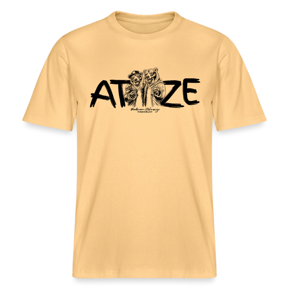 ATZE-Berlin Shirt-RELAXED FIT Unisex Organic T-Shirt - Hellgelb