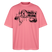 Dit ehrliche Berlin Shirt-MACH 'N ABJANG-Oversized Unisex Bio T-Shirt - Pink 