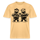 LATSCH & BOMMEL-relaxed fit Unisex Bio T-Shirt - Hellgelb