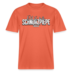 SCHNURZPIEPE-Relaxed Fit Unisex Bio-T-Shirt II - Hellrot